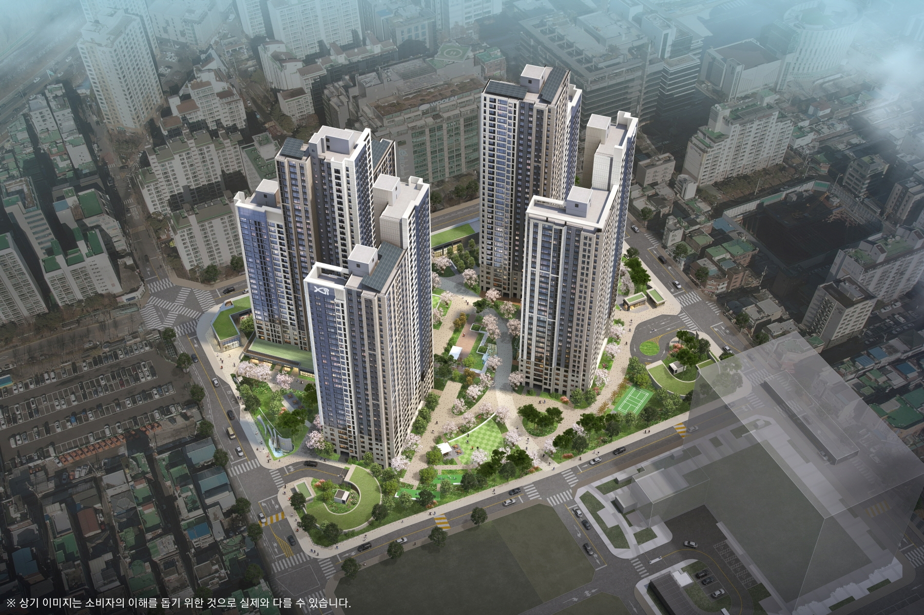 영등포자이 디그니티 조감도