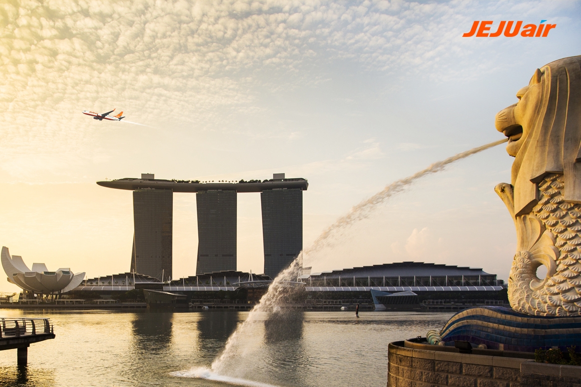 싱가포르 마리나베이.(사진=제주항공)