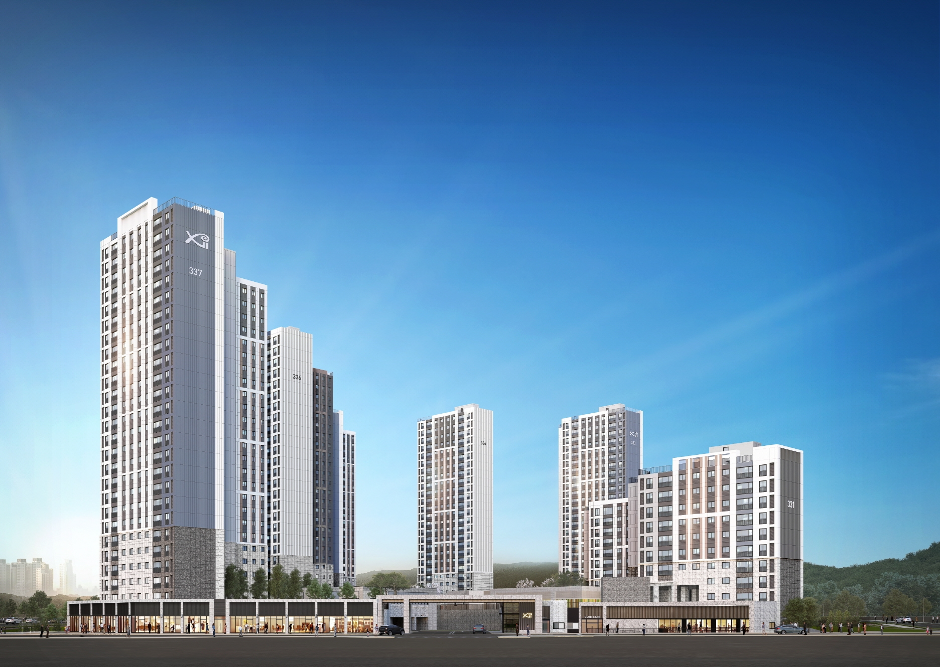 고덕자이 센트로 투시도.(사진=GS건설)