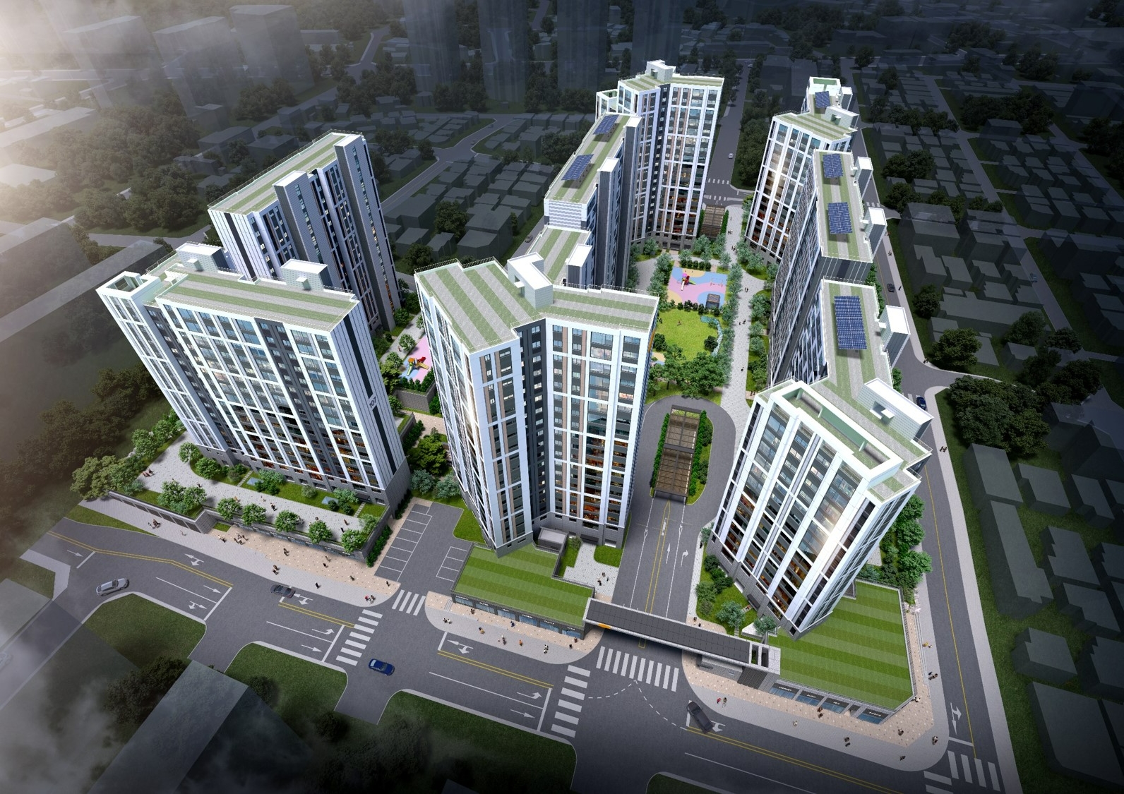 e편한세상 봉선 셀레스티지 조감도.(사진=DL건설)