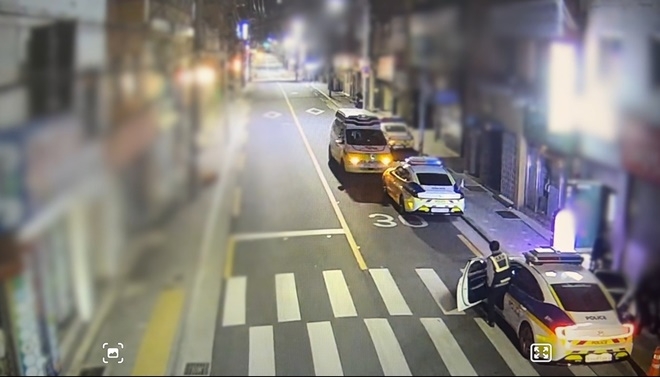 검거 영상 캡처.(제공=부산경찰청)