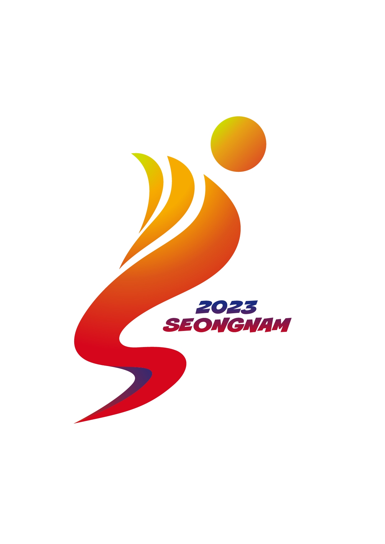 제69회 경기도체육대회 2023 성남 엠블럼