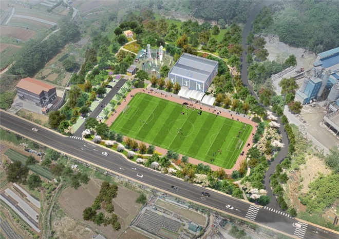 기장읍 생활체육공원 조감도.(제공=부산 기장군)