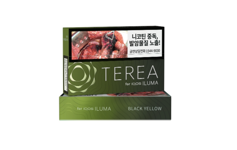 한국필립모리스, 아이코스 일루마 전용 '테리아 블랙 옐로우' 출시