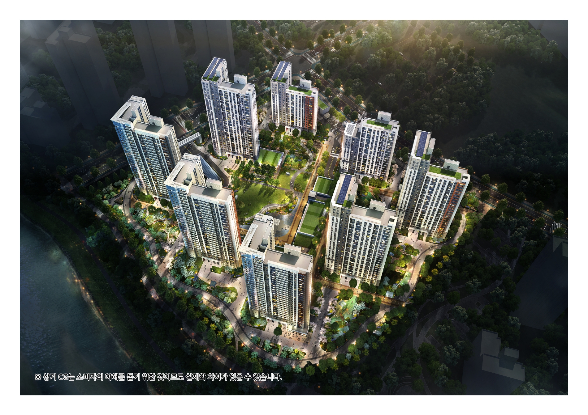 힐스테이트 자이 아산센텀 조감도