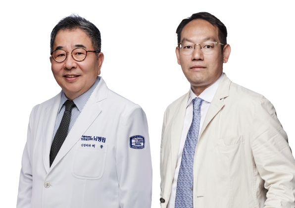 허륭 인천성모병원 교수(좌), 조철범 성빈센트병원 교수(우). 사진=인천성모병원