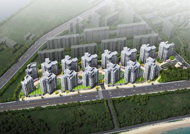 강릉 견소동 아이파크 조감도.(사진=HDC현대산업개발)