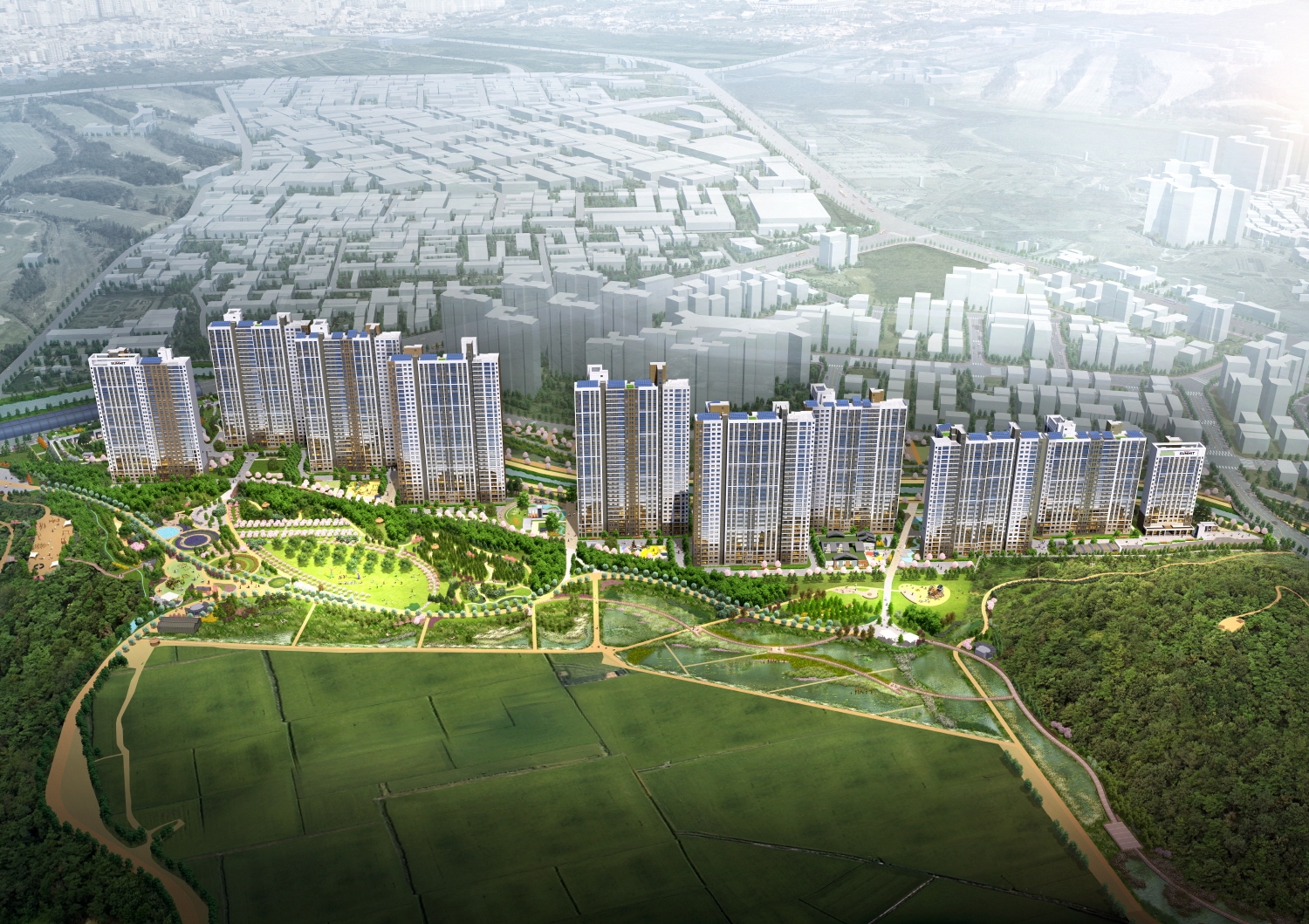 호반건설 인천 연희공원 조감도.(사진=호반건설)