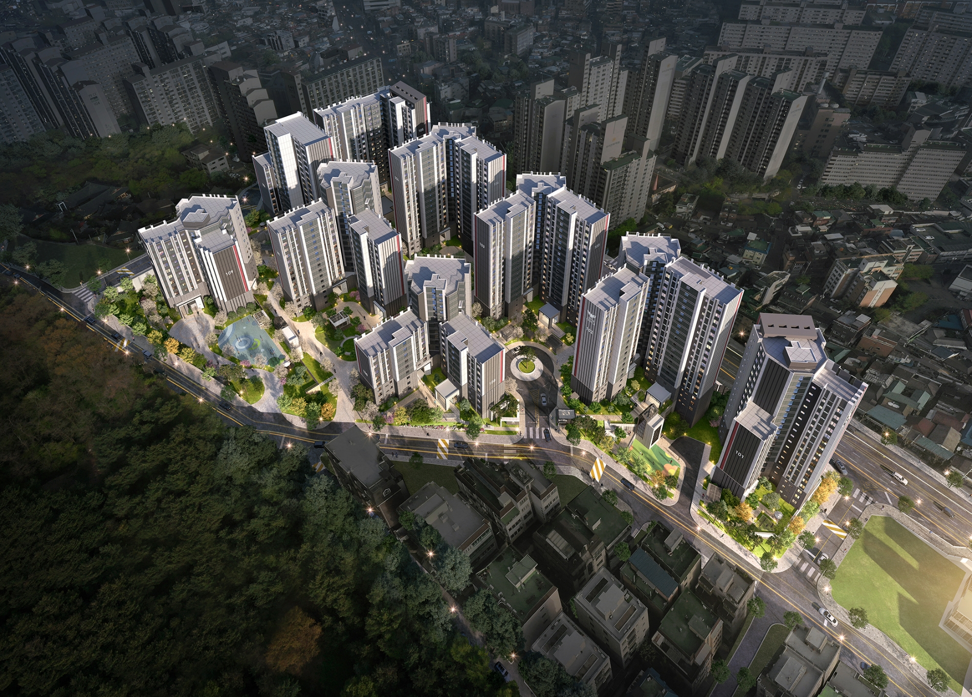 청량리 롯데캐슬 하이루체 조감도.(사진=롯데건설)