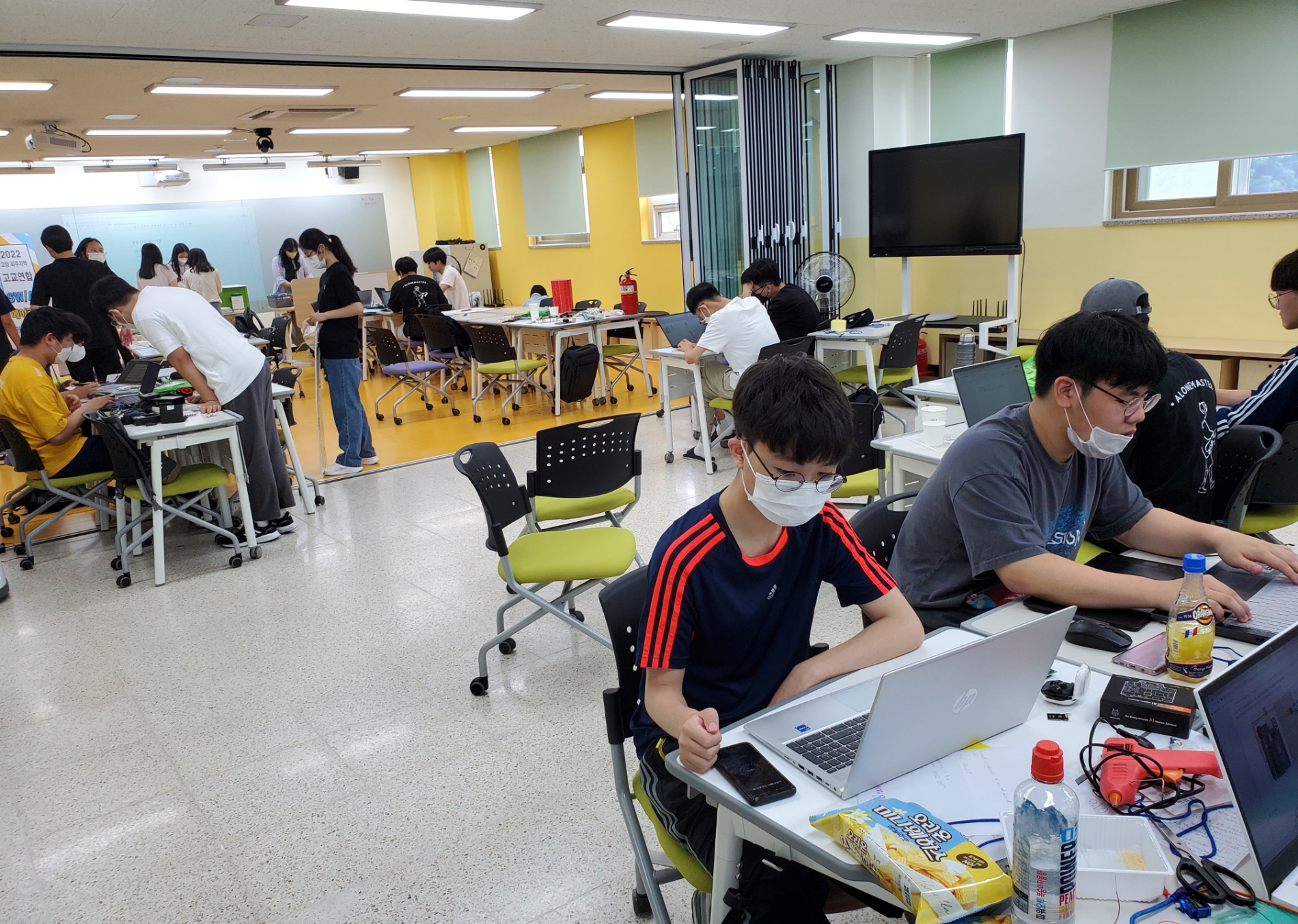 인공지능 융합교육 중심고 캠프 운영