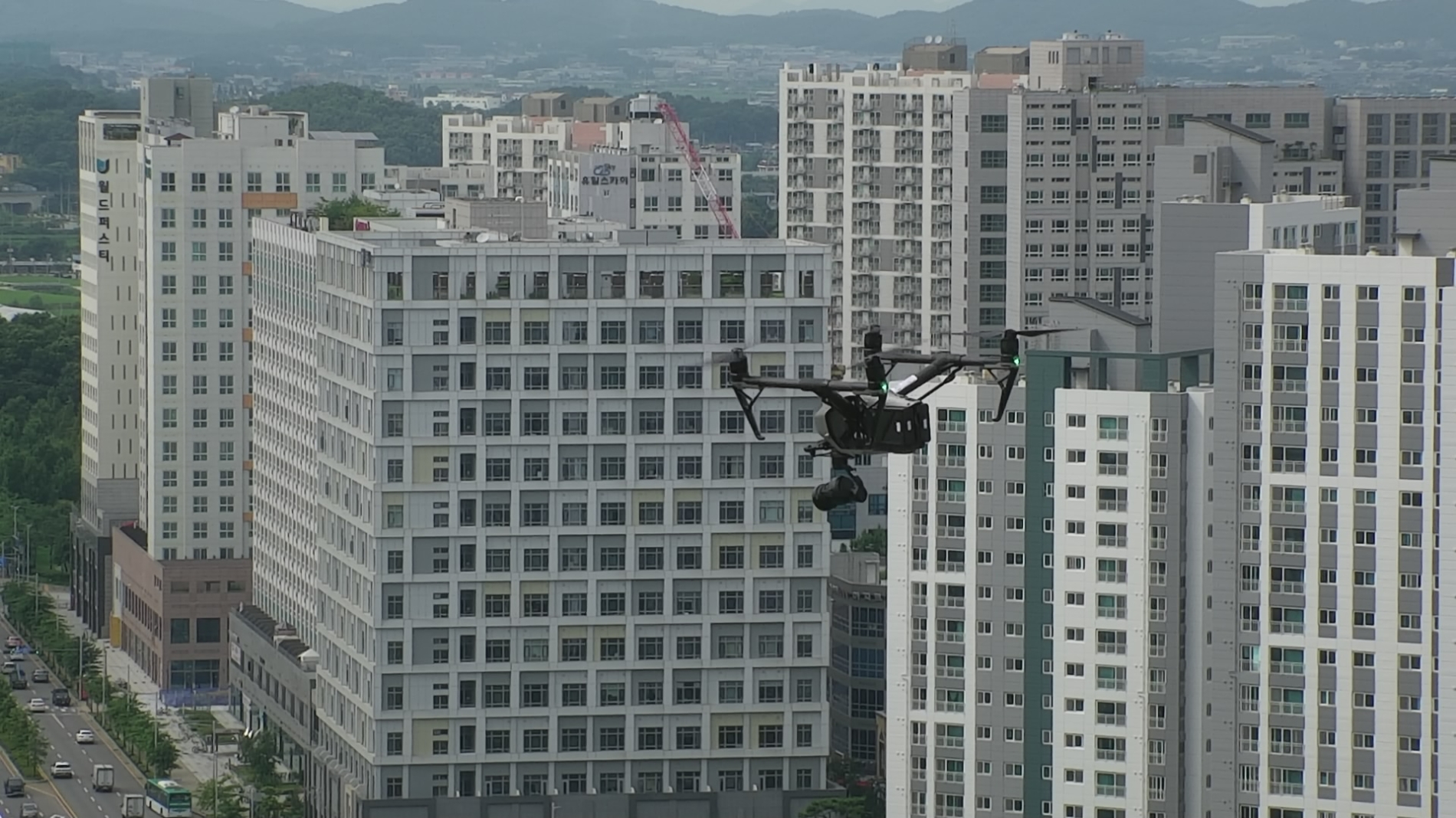 경기도 드론 촬영 장면