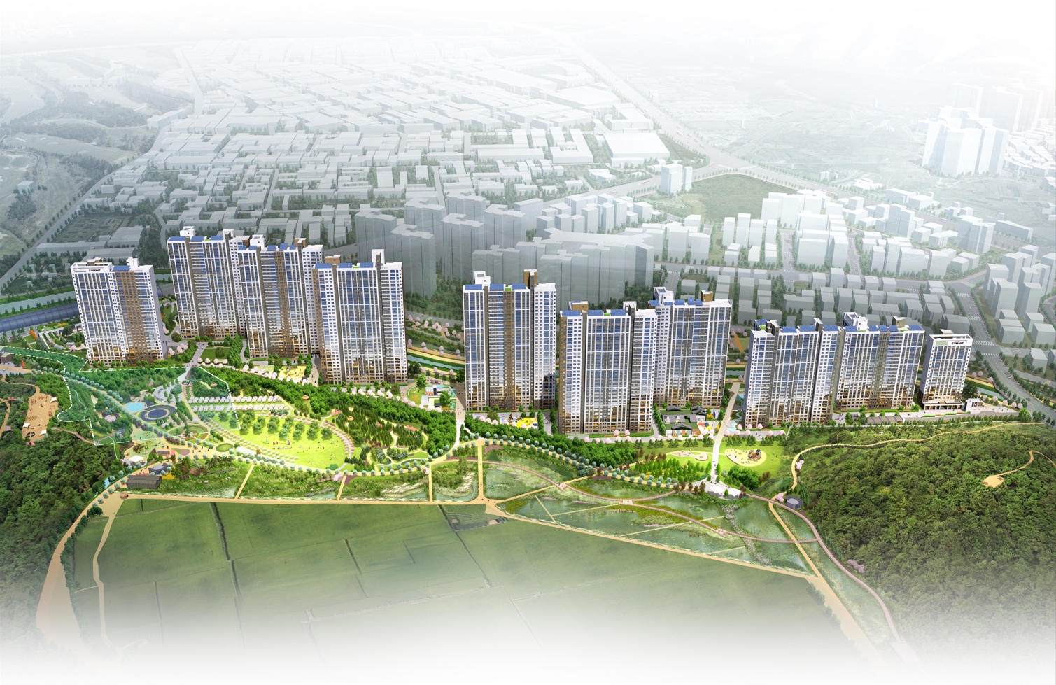 호반써밋 파크에디션 조감도.(사진=호반건설)