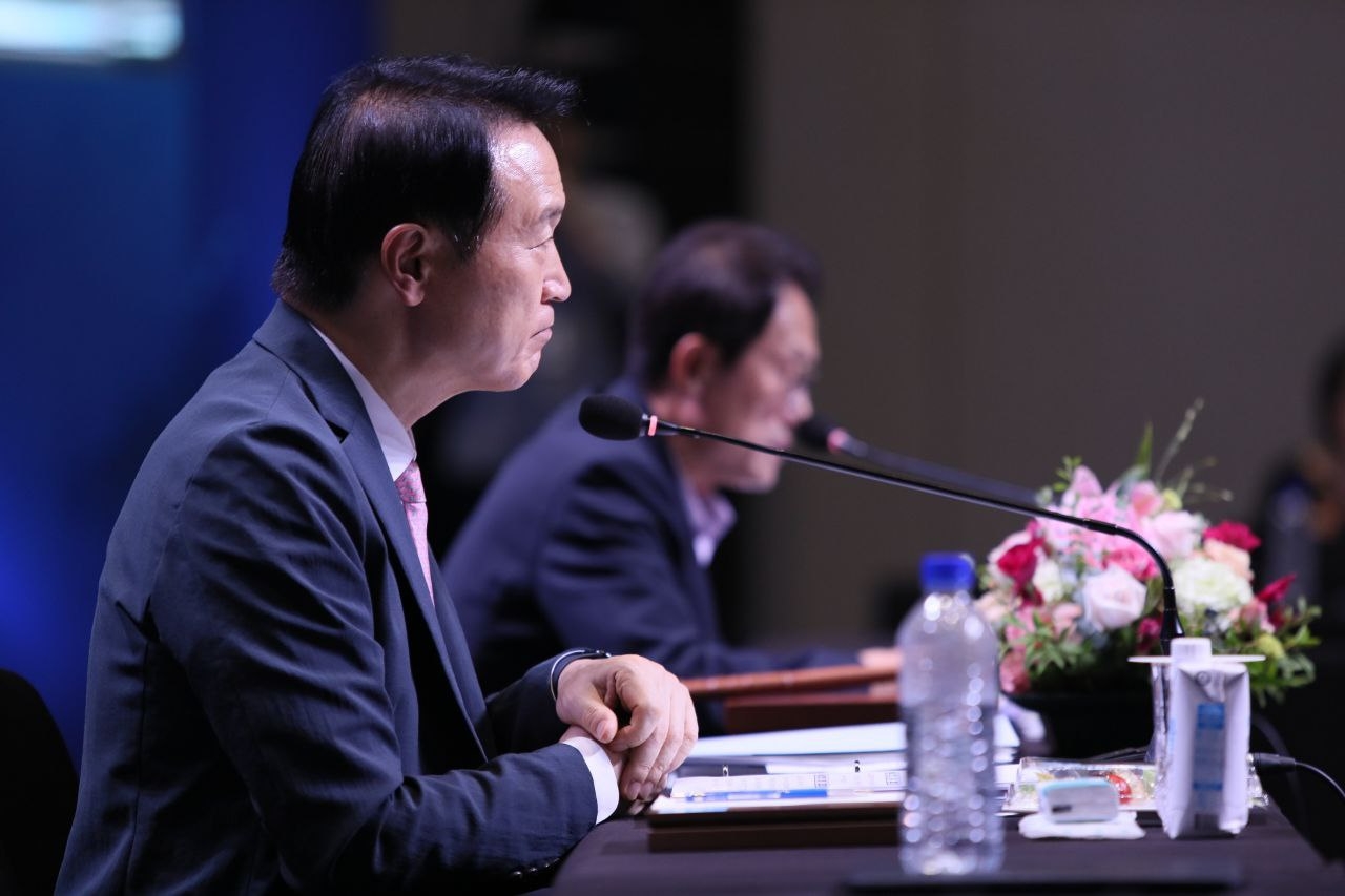 제91회 전국시도교육감협의회에 참석한 임태희 교육감