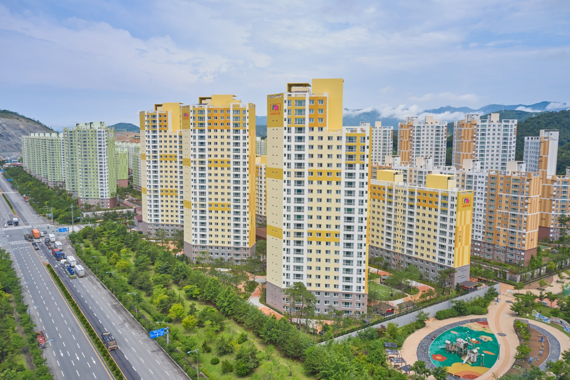 부산신항 마린애시앙 전경.(사진=부영그룹)