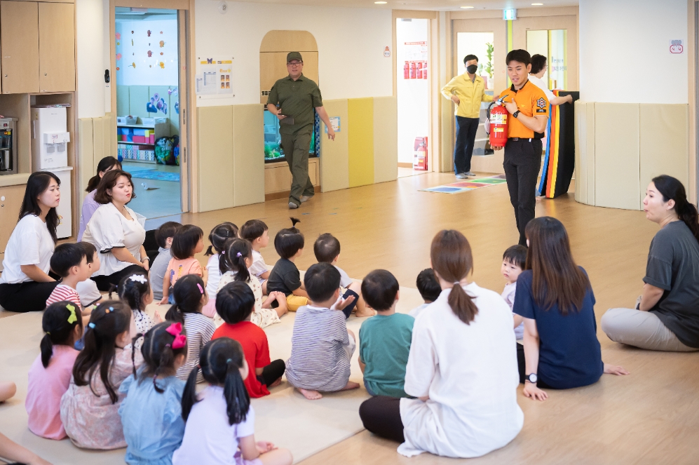 전북은행, 을지연습 간 ‘JB직장어린이집 화재대피훈련’ 실시
