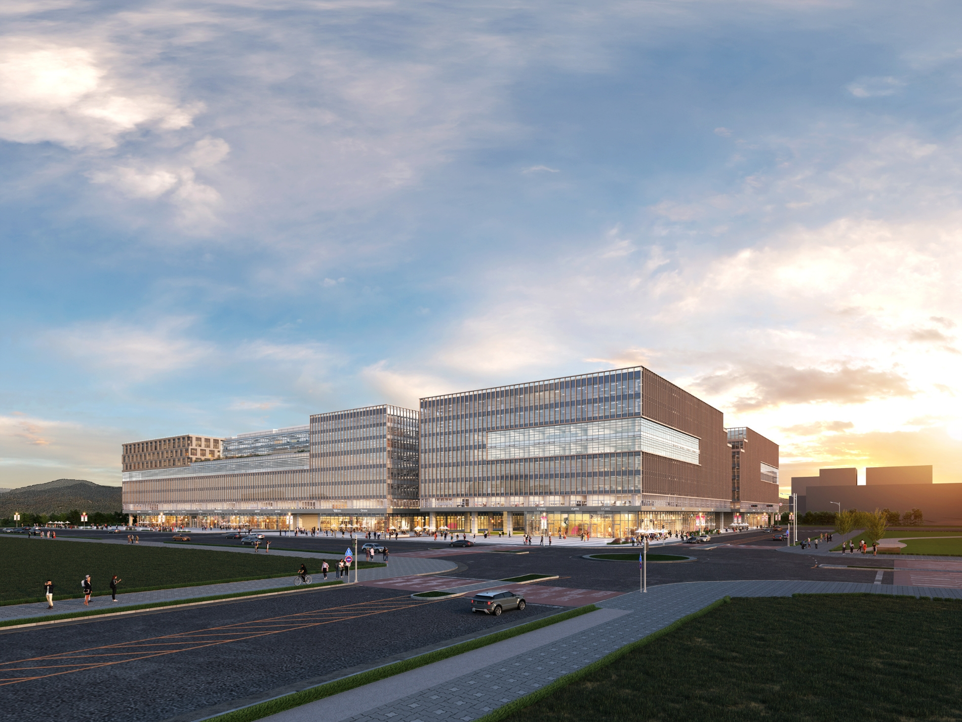 에코델타시티 반도아이비플래닛 메인 투시도.(사진=반도건설)