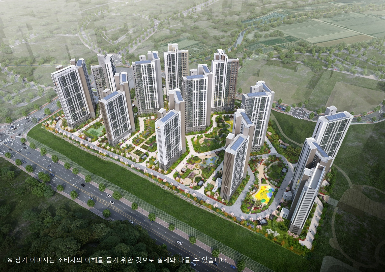 호반써밋 라프리미어 조감도.(사진=호반건설)