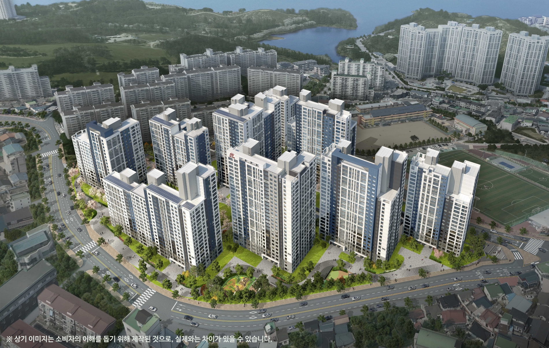 힐스테이트 속초 조감도