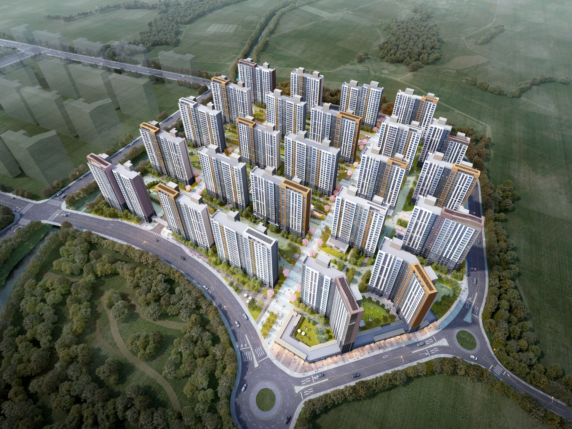 A2블록 조감도.(사진=제일건설)