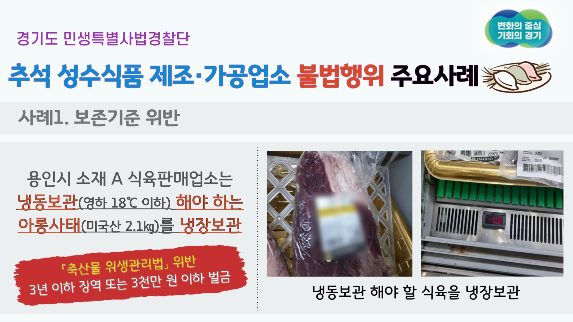 불법행위 적발사례