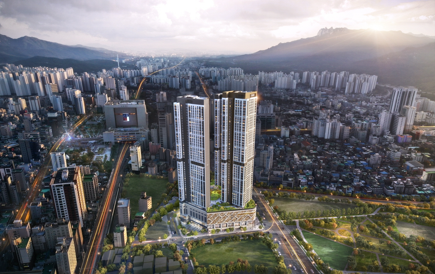 의정부 세트럴시티 아이파크 조감도.(사진=HDC현대산업개발)