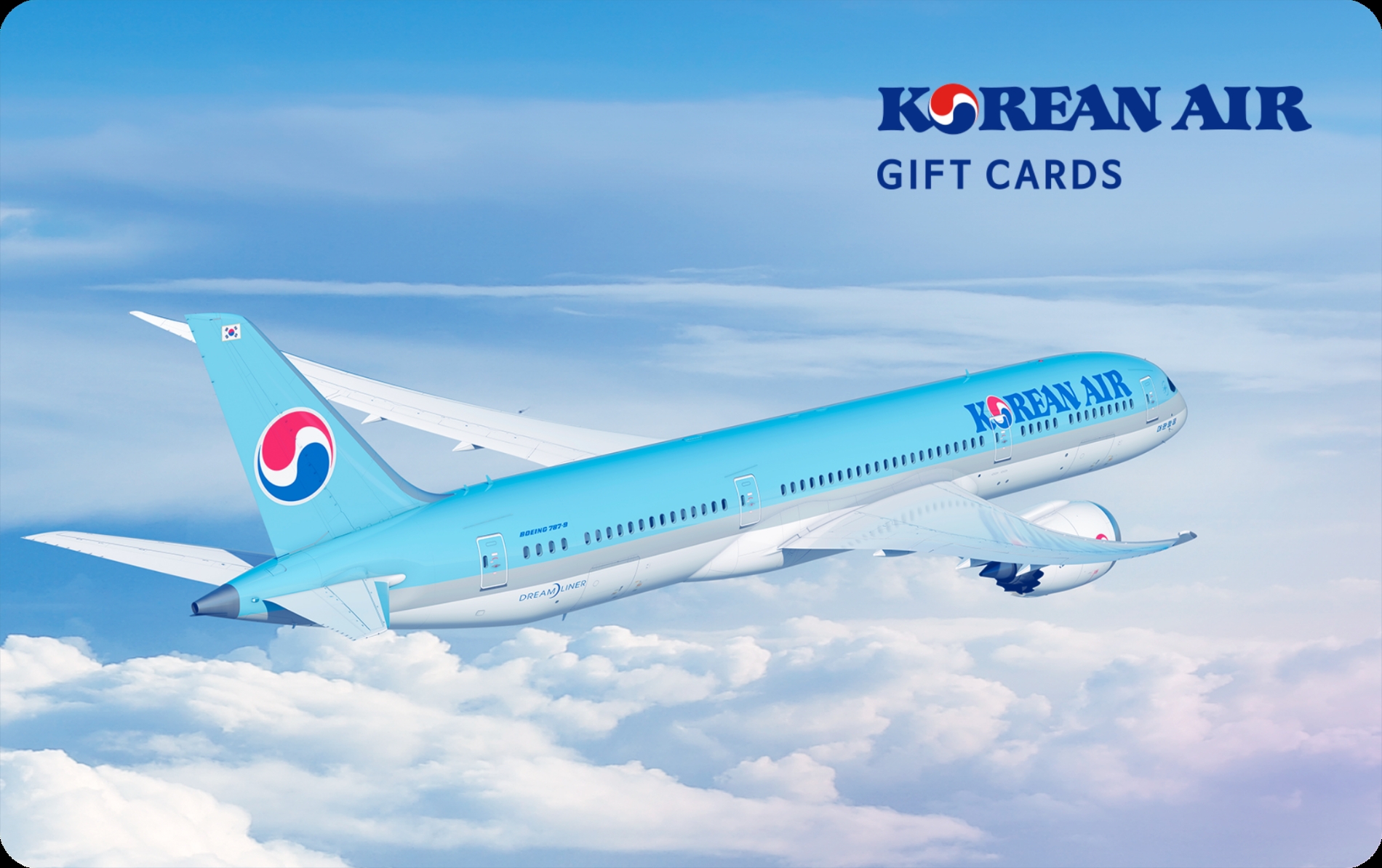 대한항공 기프트카드.(사진=대한항공)