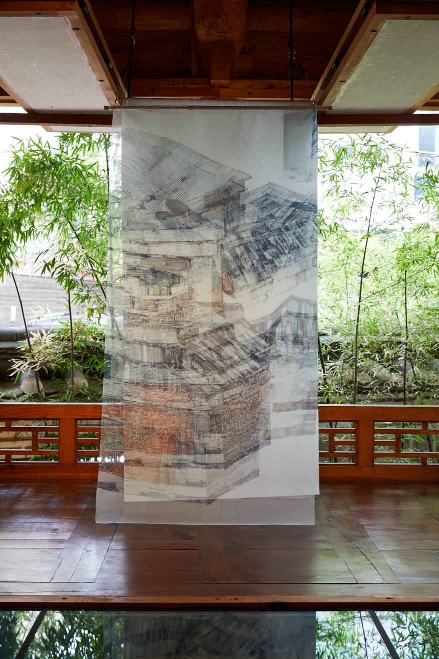 ‘상촌재 2023 청년예술인 공모전시’ 작품 전경.(사진=종로문화재단)