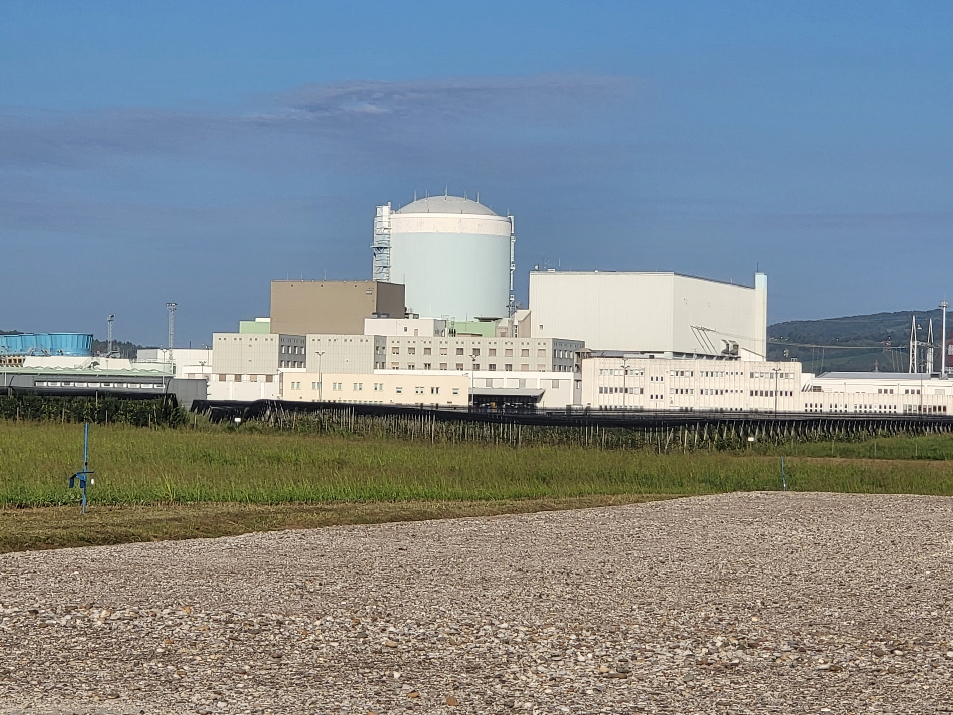 슬로베니아 크루슈코 원전 전경.(사진=대우건설)