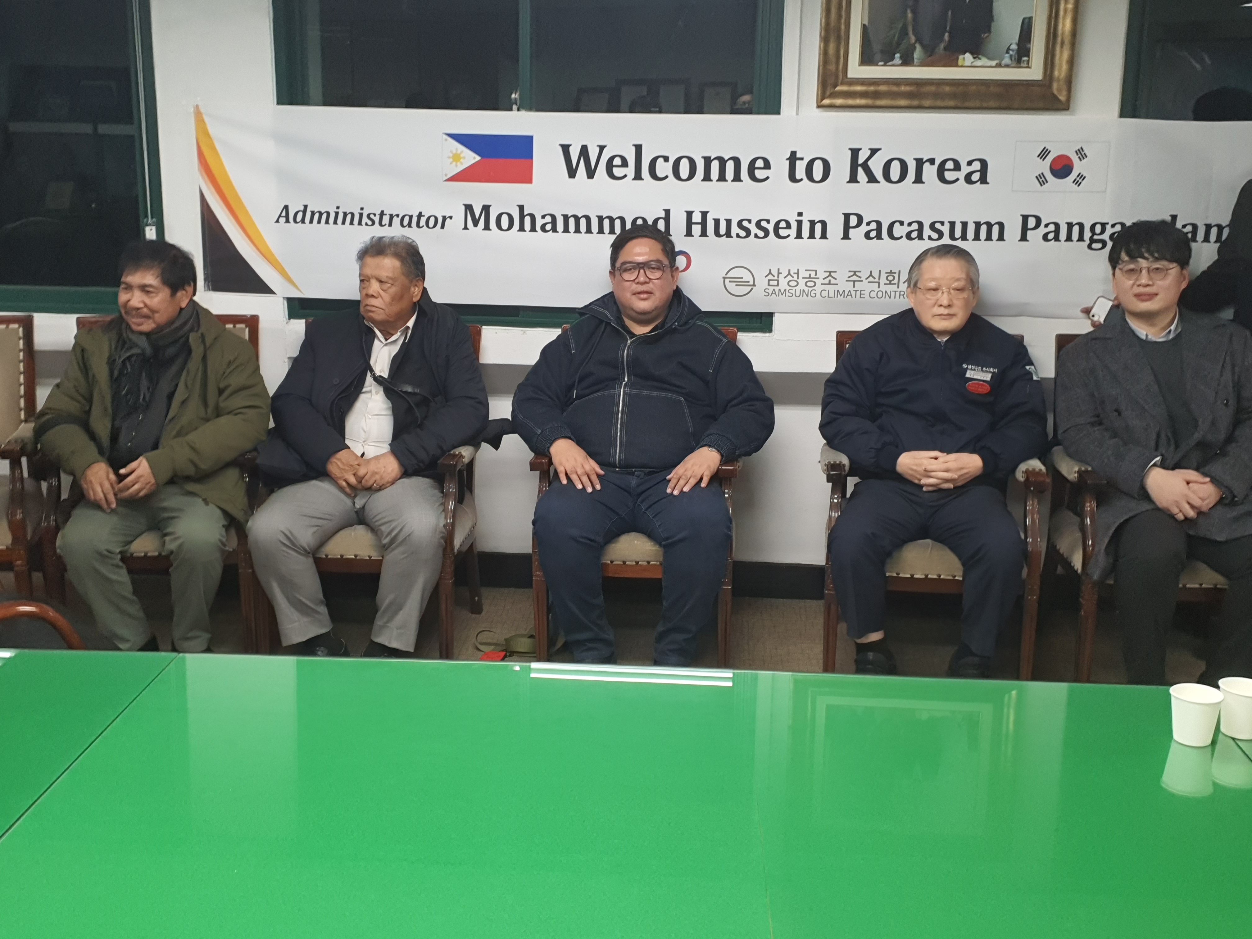 피엔비그룹(회장 장미경) 초청으로 한국을 방문 중에 필리핀 바탄 경제 자유구역청장 관계자들. (사진=피엔비그룹)