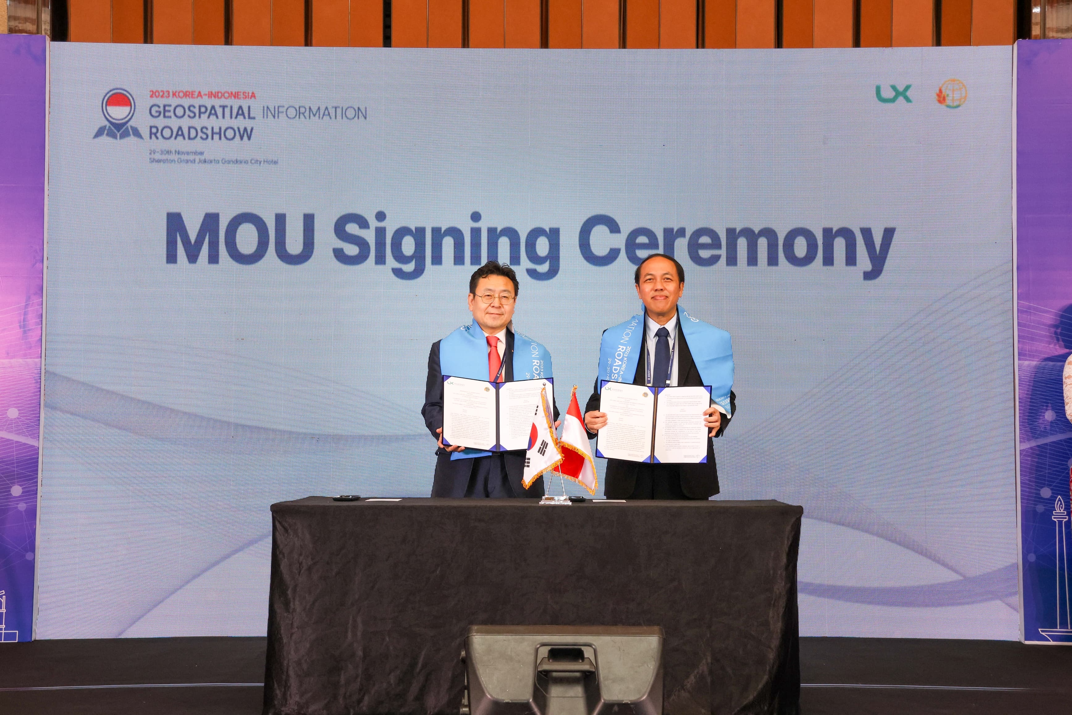 인도네시아지적청MOU 전경. (사진=LX공사)