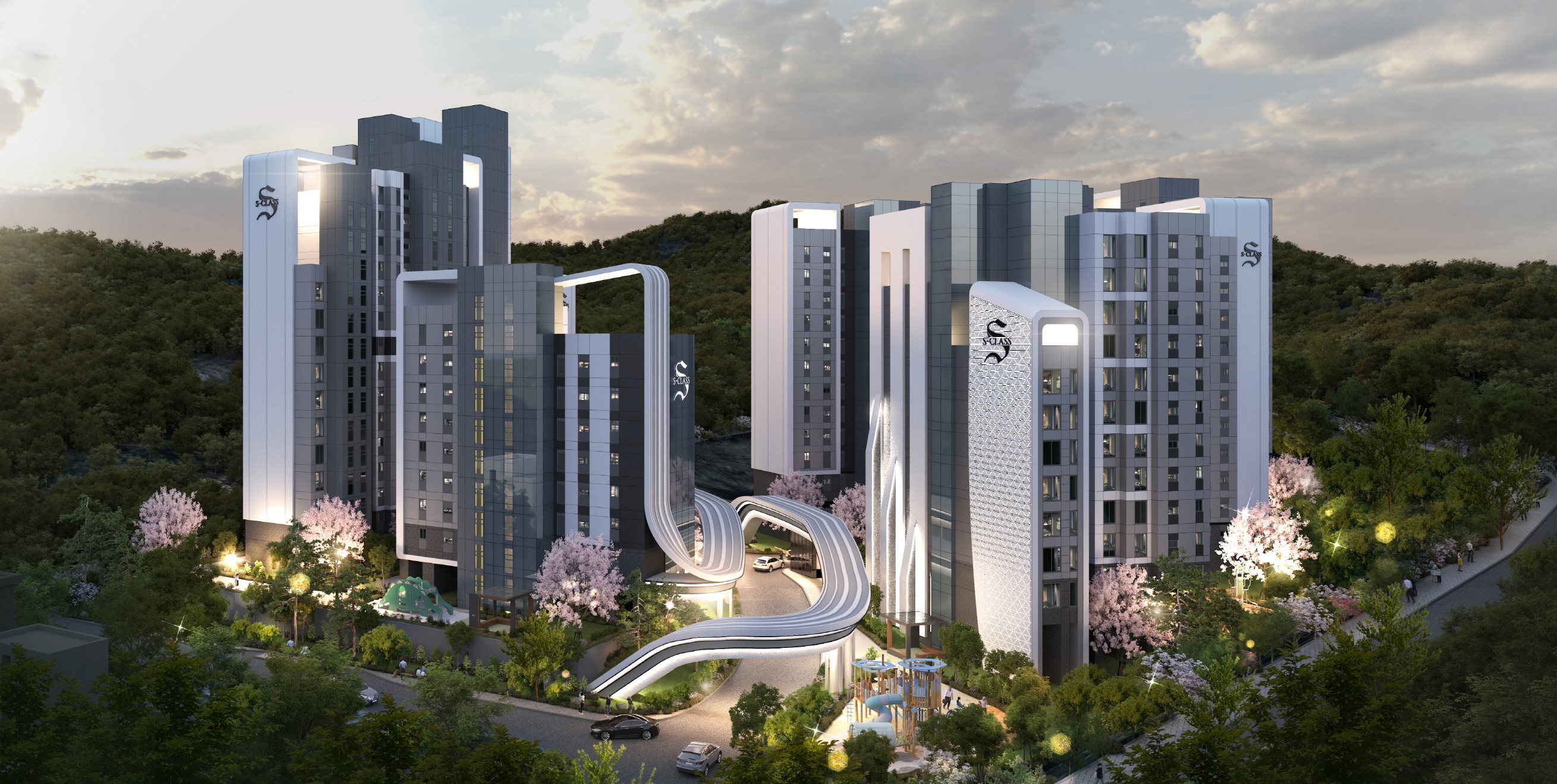 뉴서울아파트·개나리·열망연립 재건축 투시도.(사진=중흥토건)