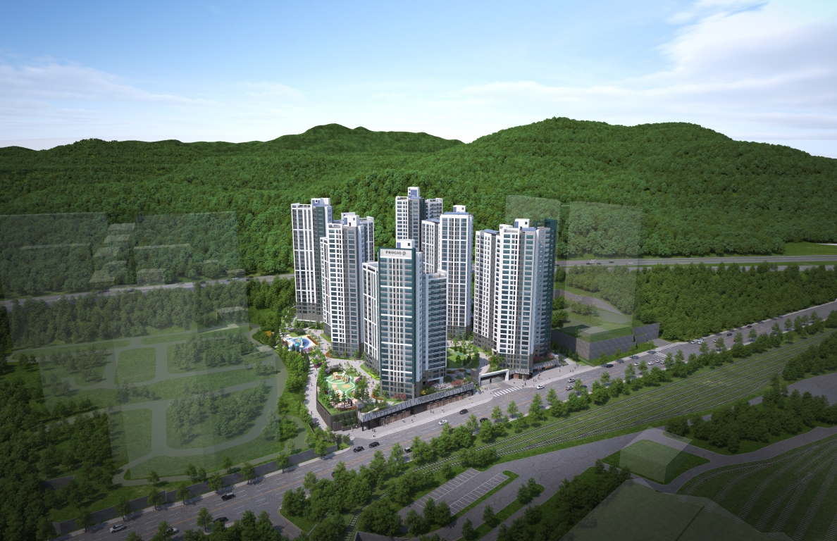 김해 삼계 푸르지오 센트럴파크 조감도.(사진=대우건설)