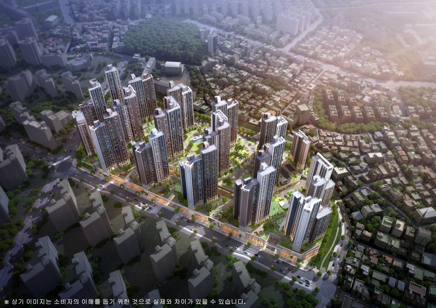 광명자이힐스테이트SKVIEW 조감도.(사진=GS건설)