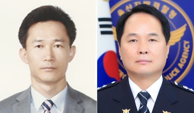 (사진왼쪽부터) 김만수, 이봉균 경무관 승진 예정자.(사진제공=부산경찰청)