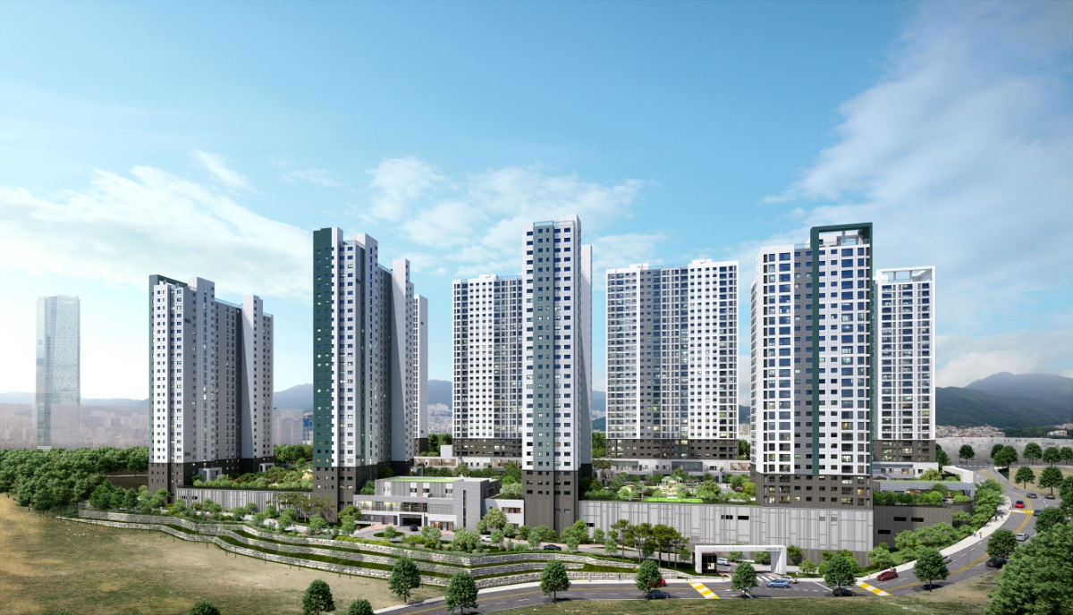 문현 푸르지오 트레시엘 투시도.(사진=대우건설)