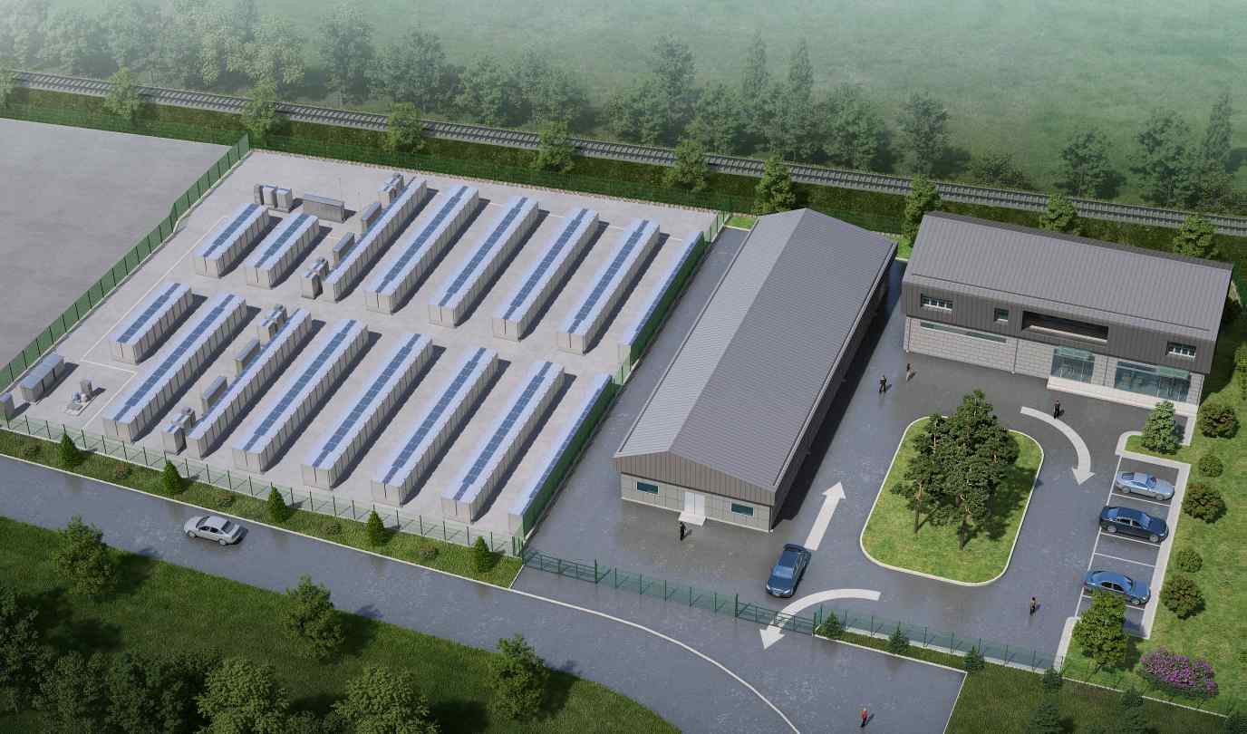 화성 양감 연료전지 발전사업 조감도.(사진=SK에코플랜트)