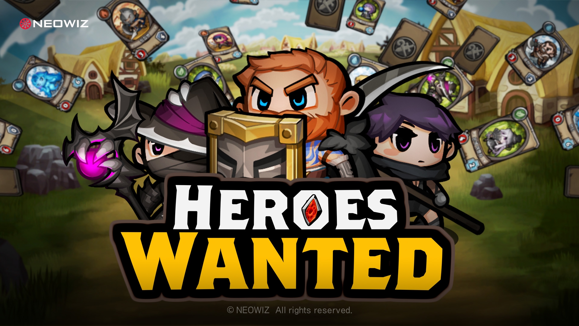 네오위즈 PC 게임 ‘영웅모집’, 신규 카드 3종과 유물 업데이트