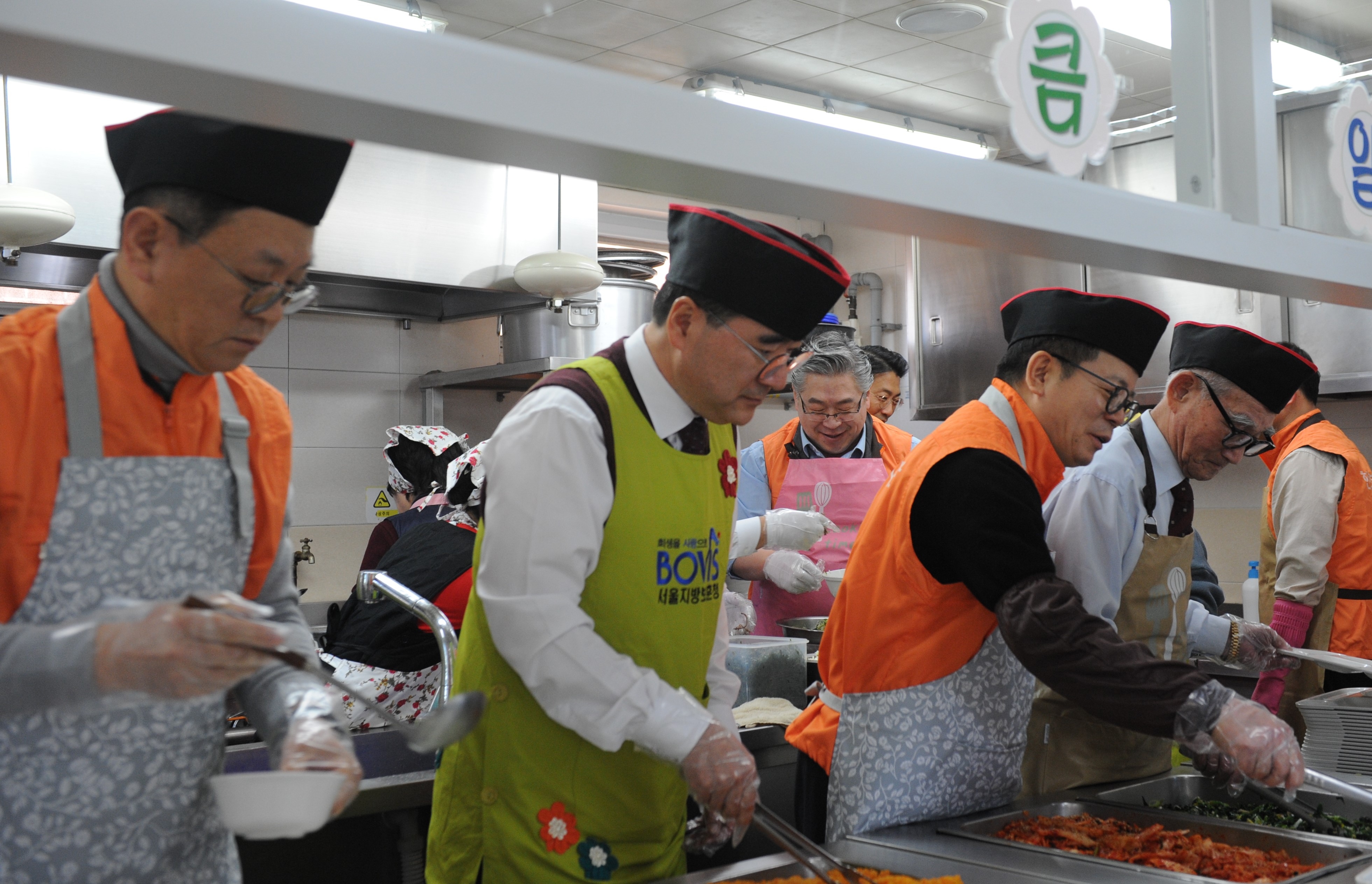 한화시스템, 설 맞이 ‘음식 나눔’ 봉사 나서