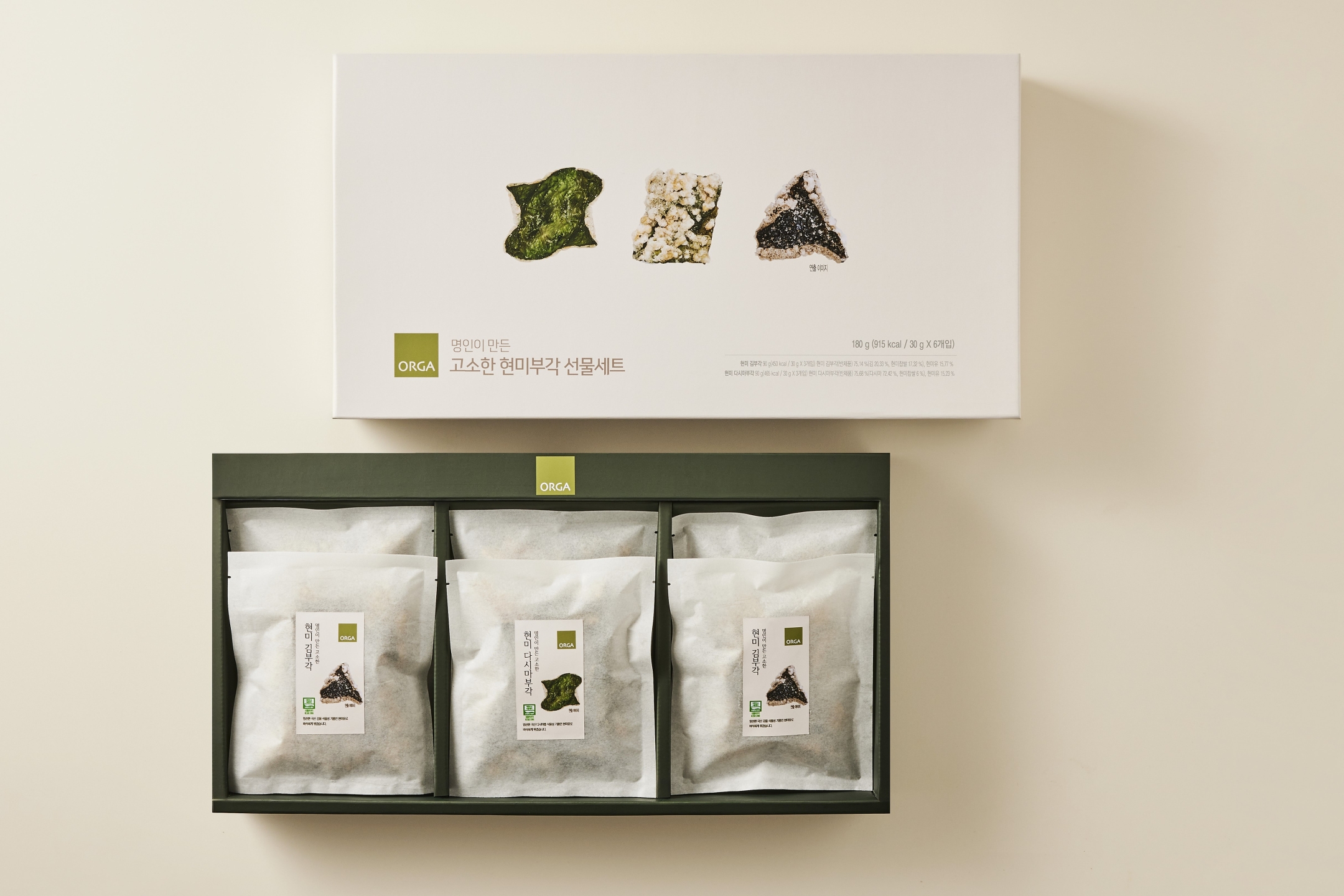 풀무원 올가홀푸드, ‘현미 부각’ 2종 출시