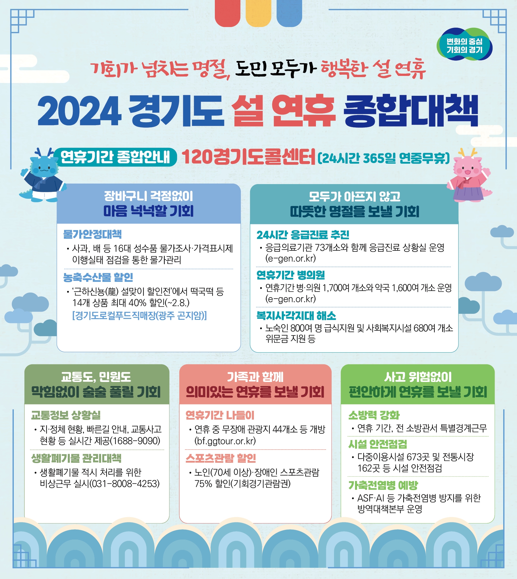 2024 설명절 종합대책 안내