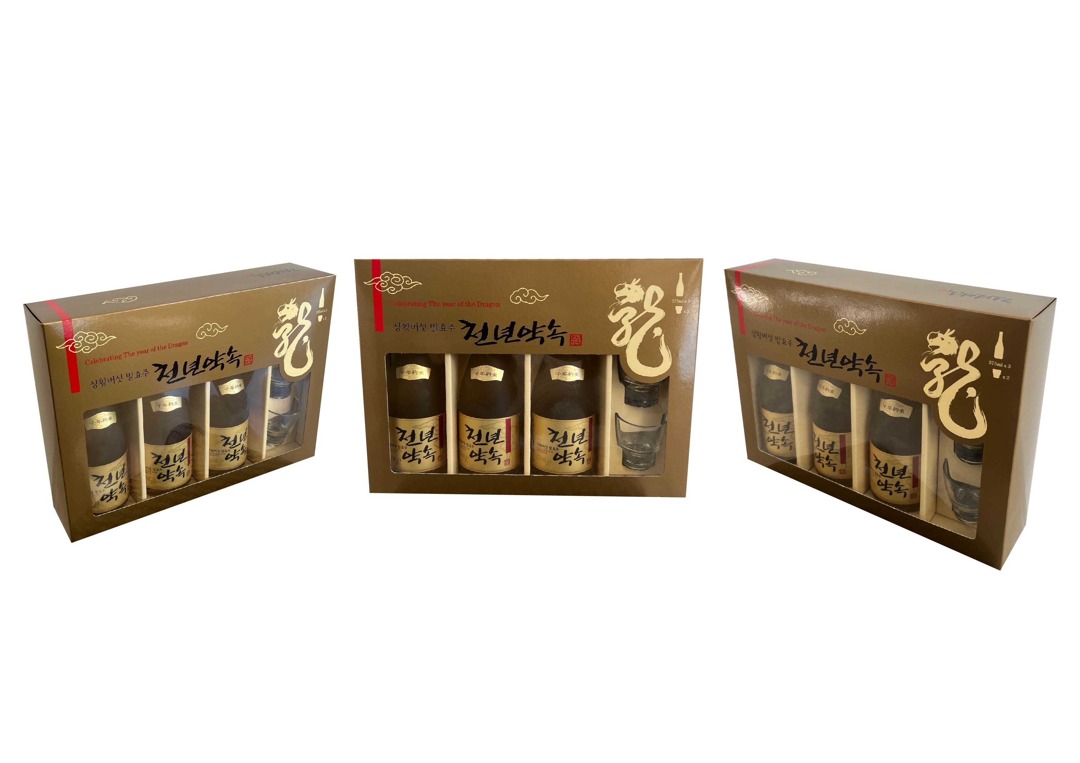 ㈜골든블루, 상황버섯 발효주 '천년약속' 스페셜 패키지 출시