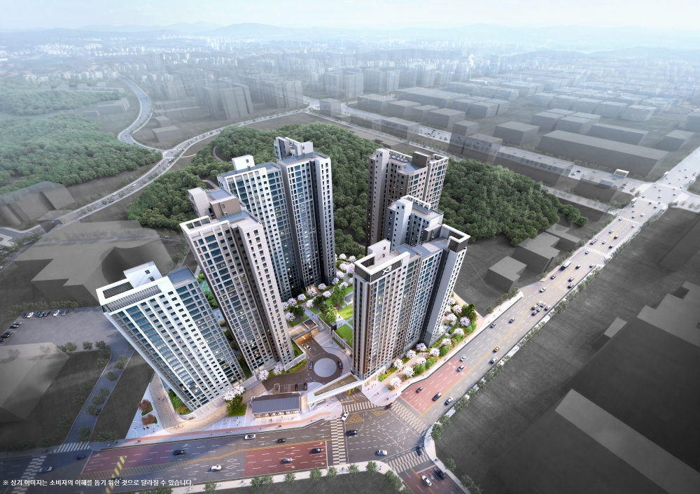 영통자이 센트럴파크 조감도.(사진=GS건설)