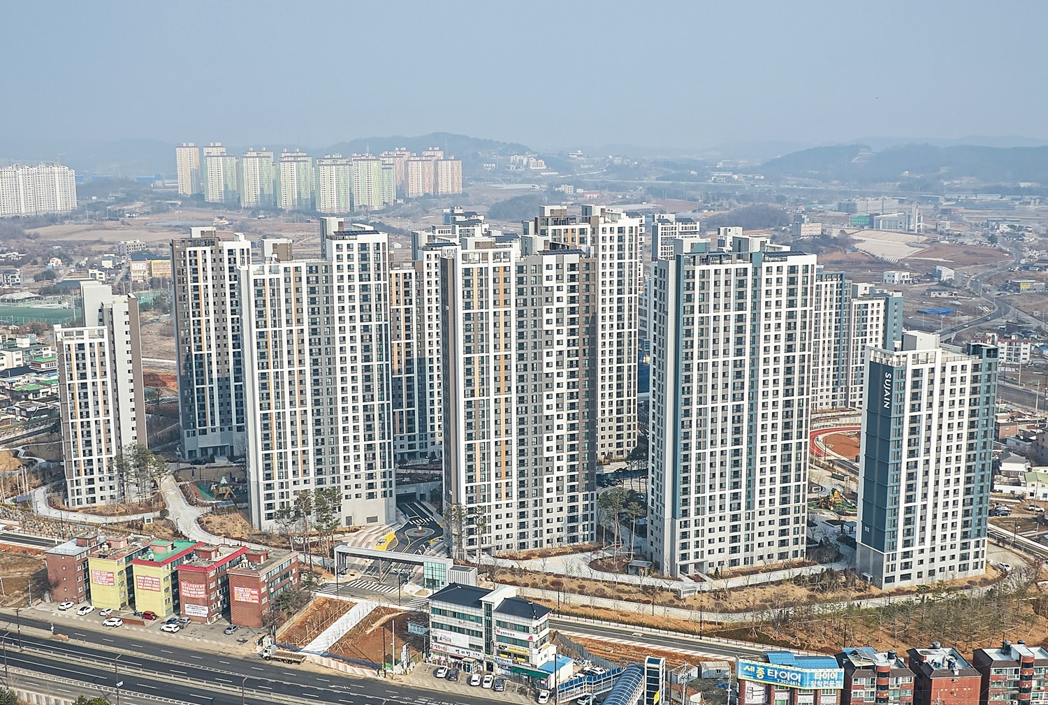 향남역 한양수자인 디에스티지 전경.(사진=한양)