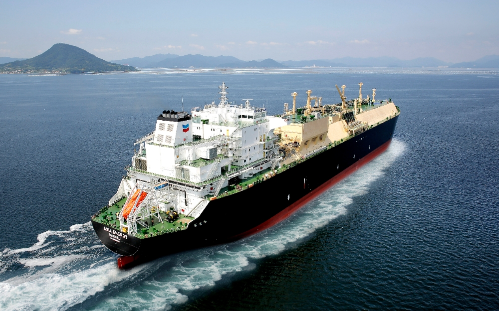 HD현대마린솔루션과 셰브론이 ‘저탄소 선박 개조 계약’을 16만 입방미터급 LNG운반선.(사진=HD현대마린솔루션)