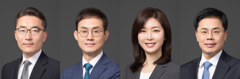 (왼쪽부터) 법무법인 태평양 권오석, 신신호, 배정현, 김상철 변호사. 사진=태평양