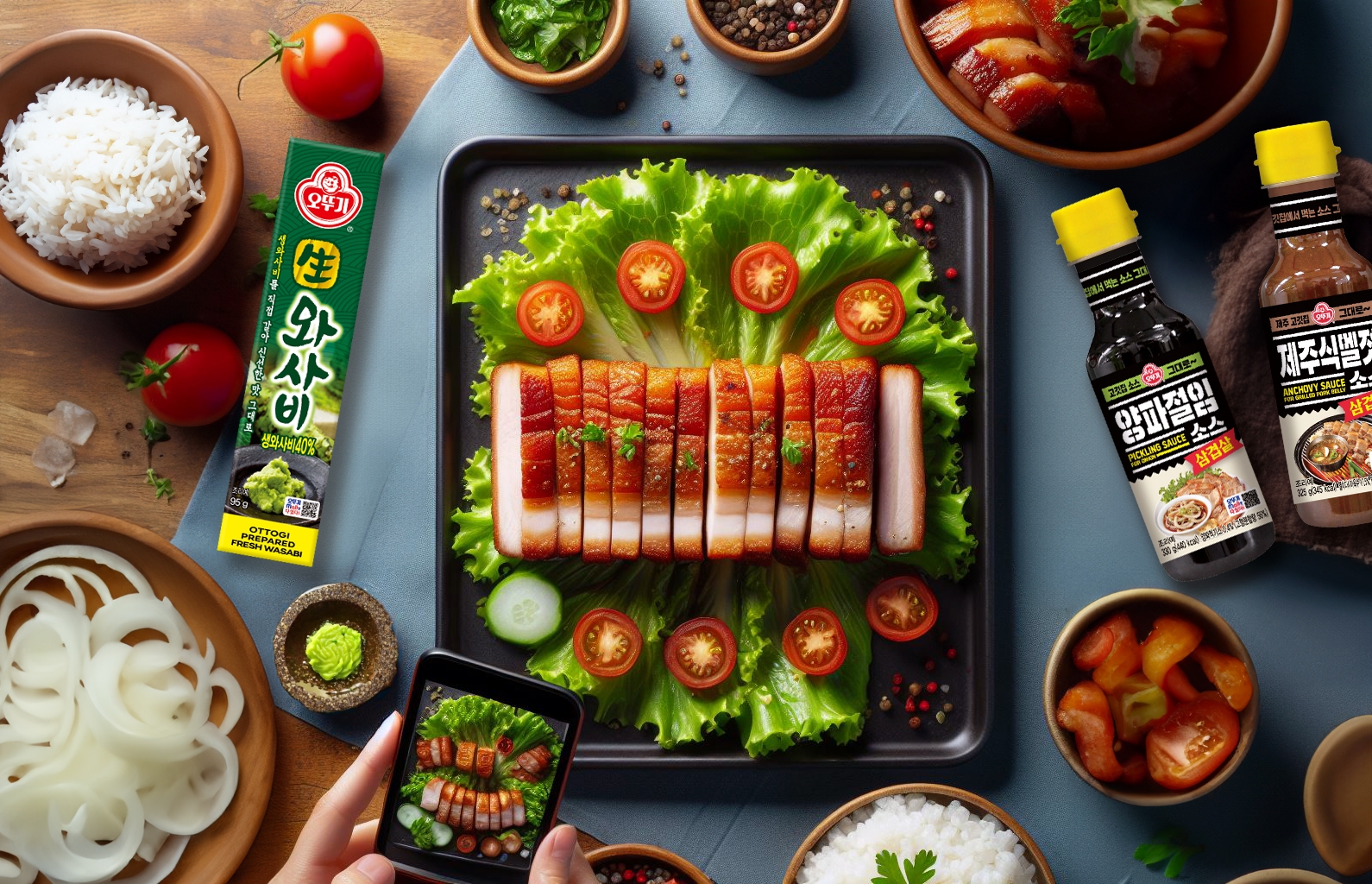 오뚜기, 삼겹살데이 온라인 기획전 진행