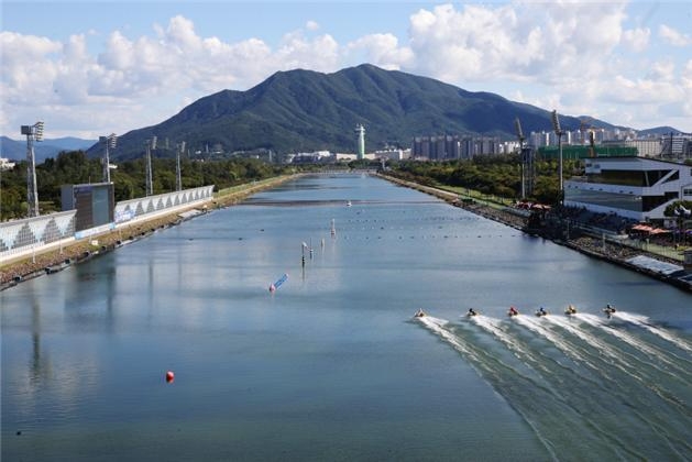 하남 미사리 경정장 전경. (사진=국민체육진흥공단)