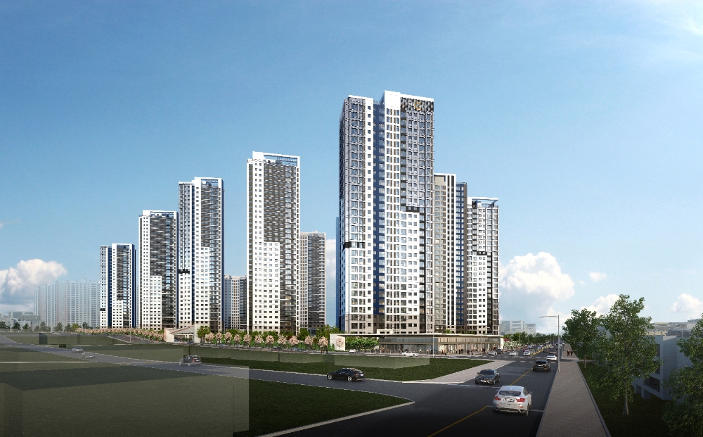 대전 성남 우미린 뉴시티 투시도.(사진=우미건설)