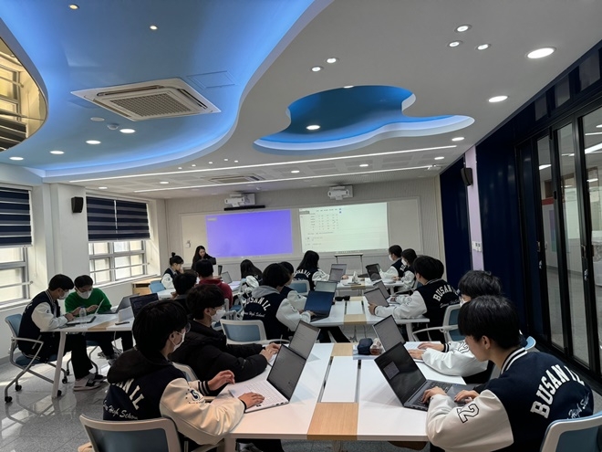 인공지능 교육센터.(사진제공=부산교육청)