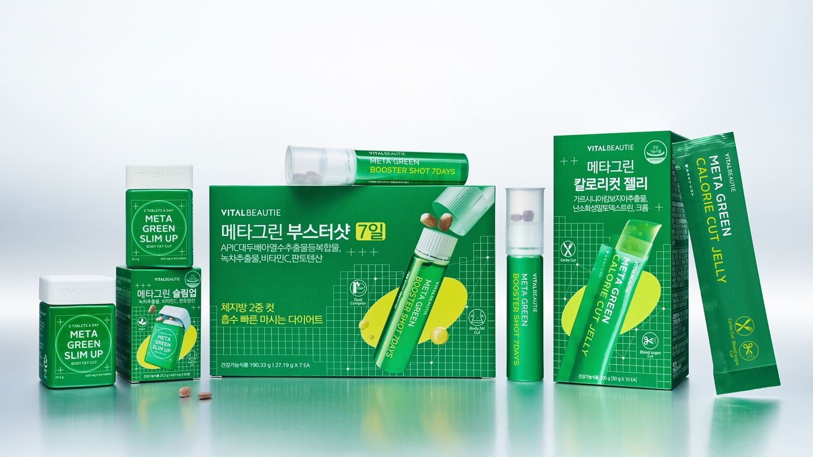 바이탈뷰티, ‘메타그린 칼로리컷 젤리’ 선보여